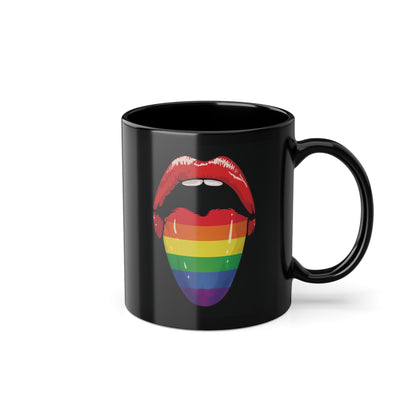 Unsere Pride Motivtasse ist nicht nur im Pride month aktuell. Shoppe unterschiedliche Motive, die zu dir passen. Cooles Zungenmotiv