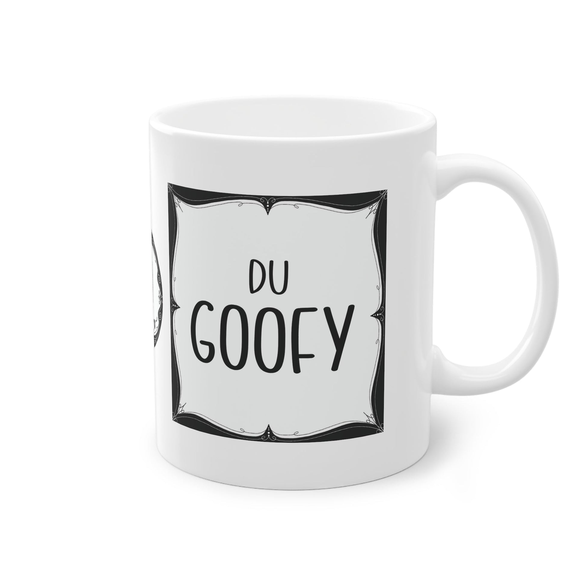 Sarkastische Tasse mit witzigem Spruch in schwarz weiß. Geschenk für Kollegen, Familie und Freunde.