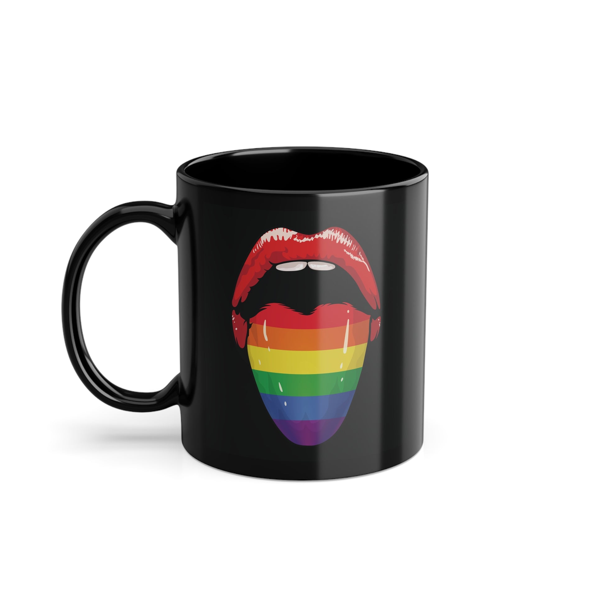 Unsere Pride Motivtasse ist nicht nur im Pride month aktuell. Shoppe unterschiedliche Motive, die zu dir passen. Cooles Zungenmotiv