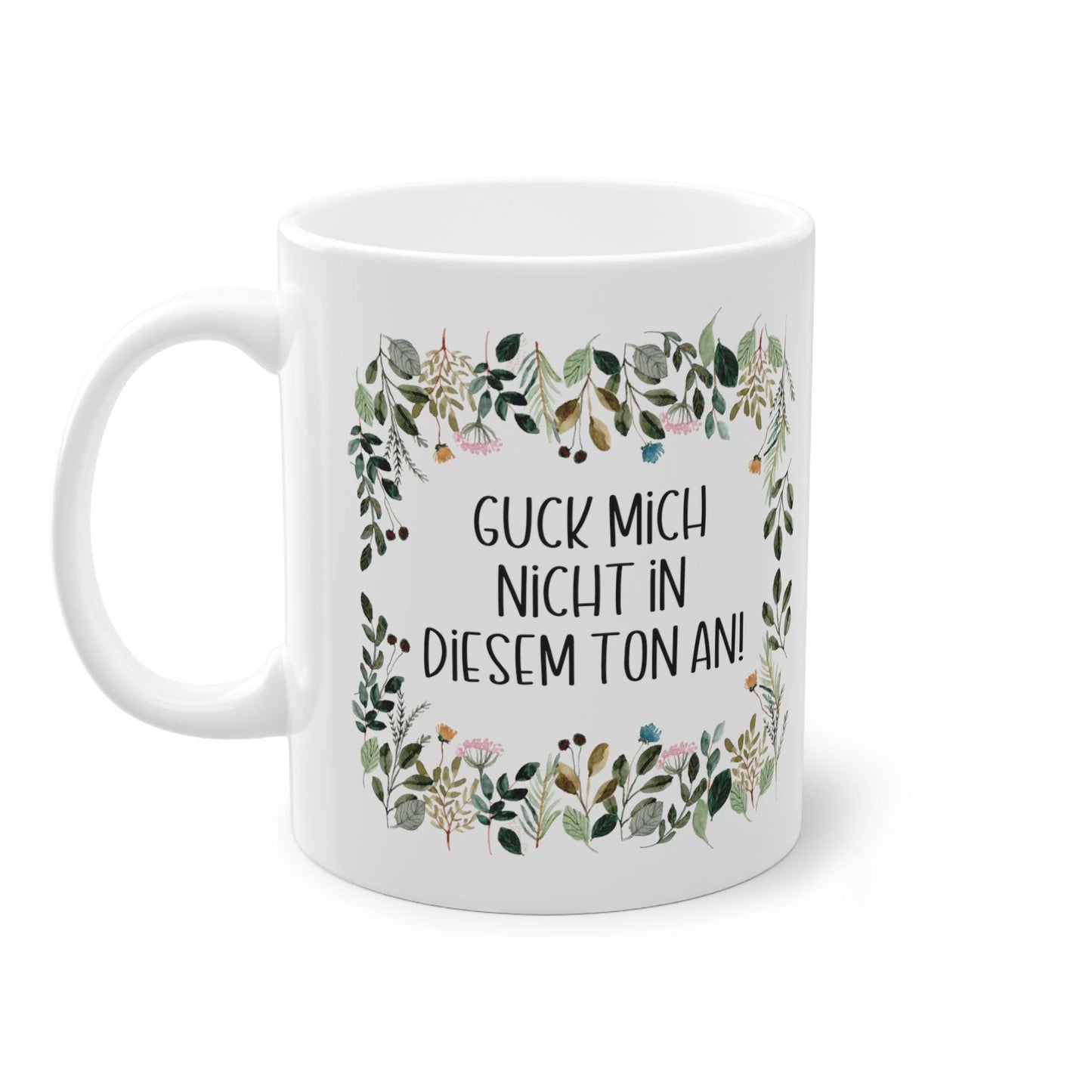 a white coffee mug with a quote on it