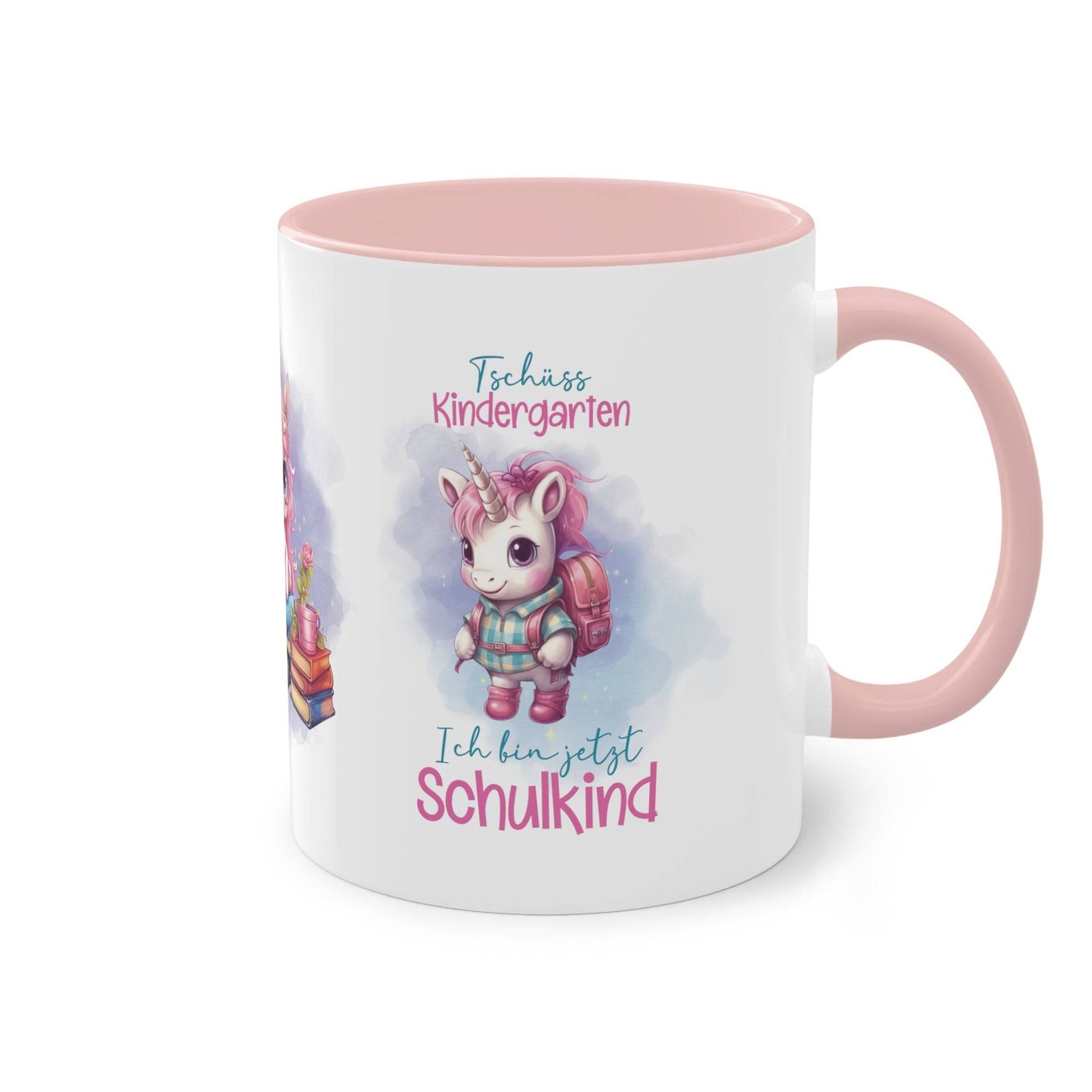 Motivtasse Tasse ein liebevolles Geschenk zur Einschulung bunt unisex