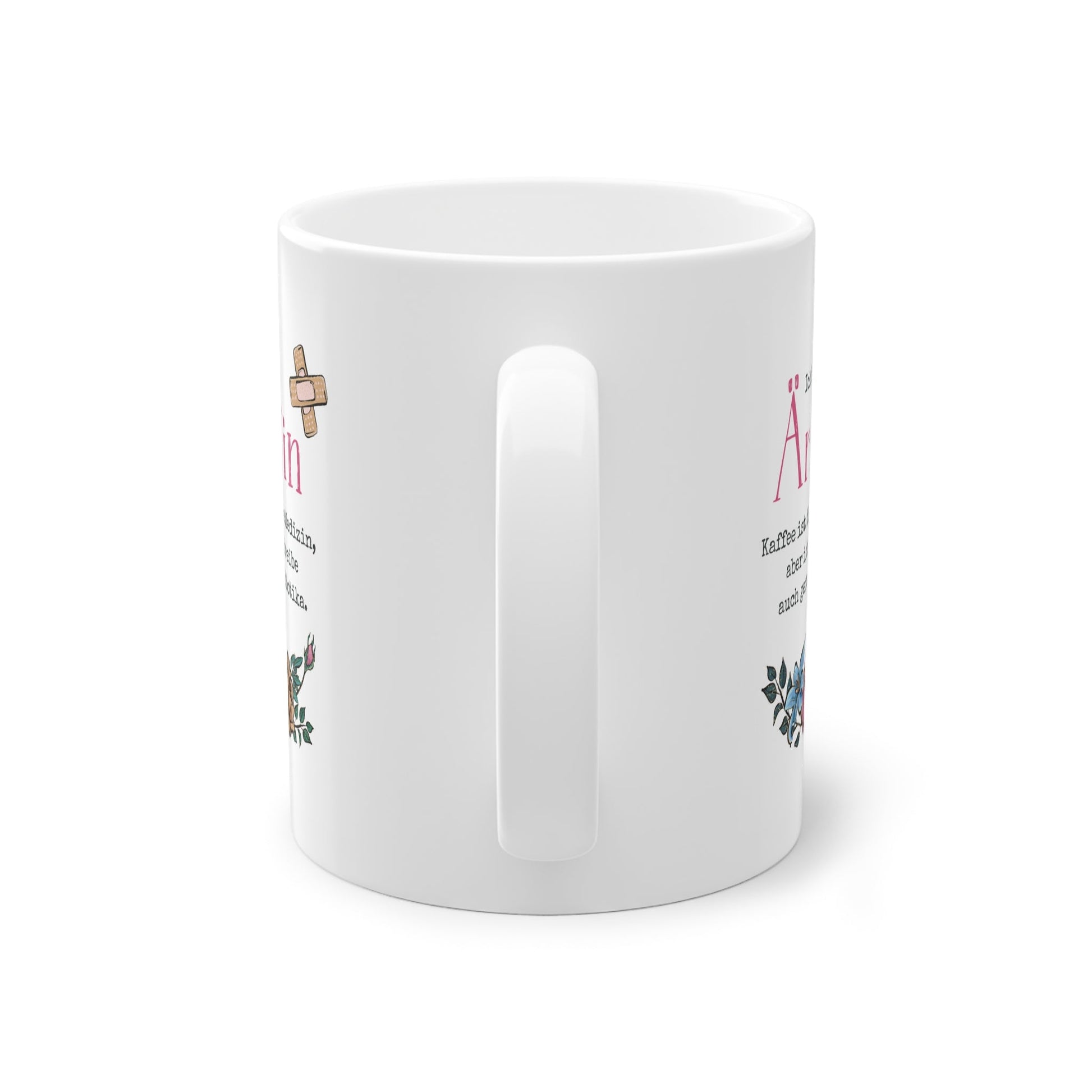 Witzige Tasse für Ärztinnen. Ideales Wichtelgeschenk 