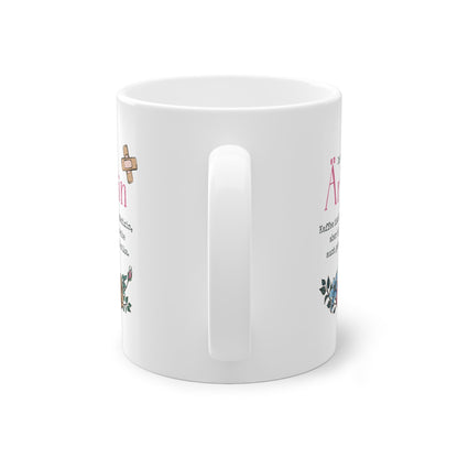 Witzige Tasse für Ärztinnen. Ideales Wichtelgeschenk 