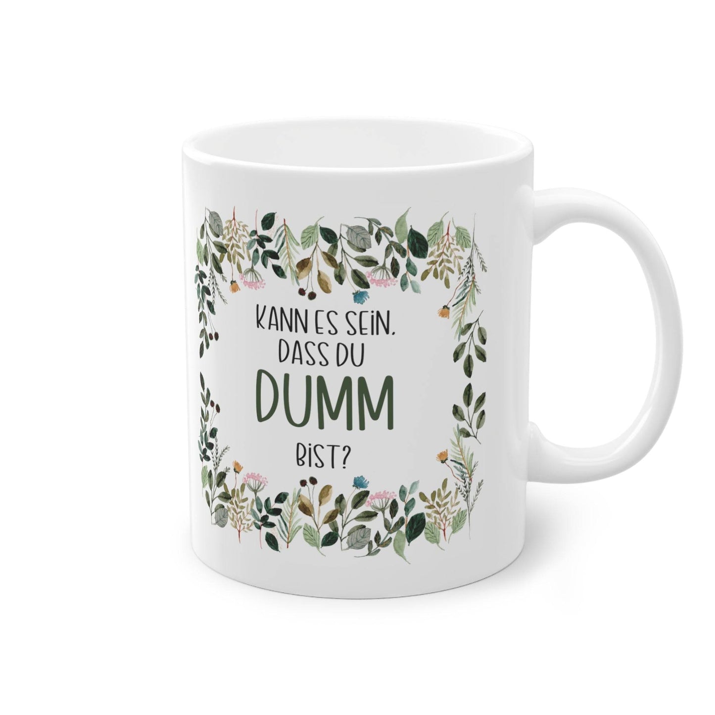 a white coffee mug with a quote on it