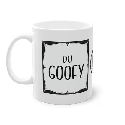 Sarkastische Tasse mit witzigem Spruch in schwarz weiß. Geschenk für Kollegen, Familie und Freunde.