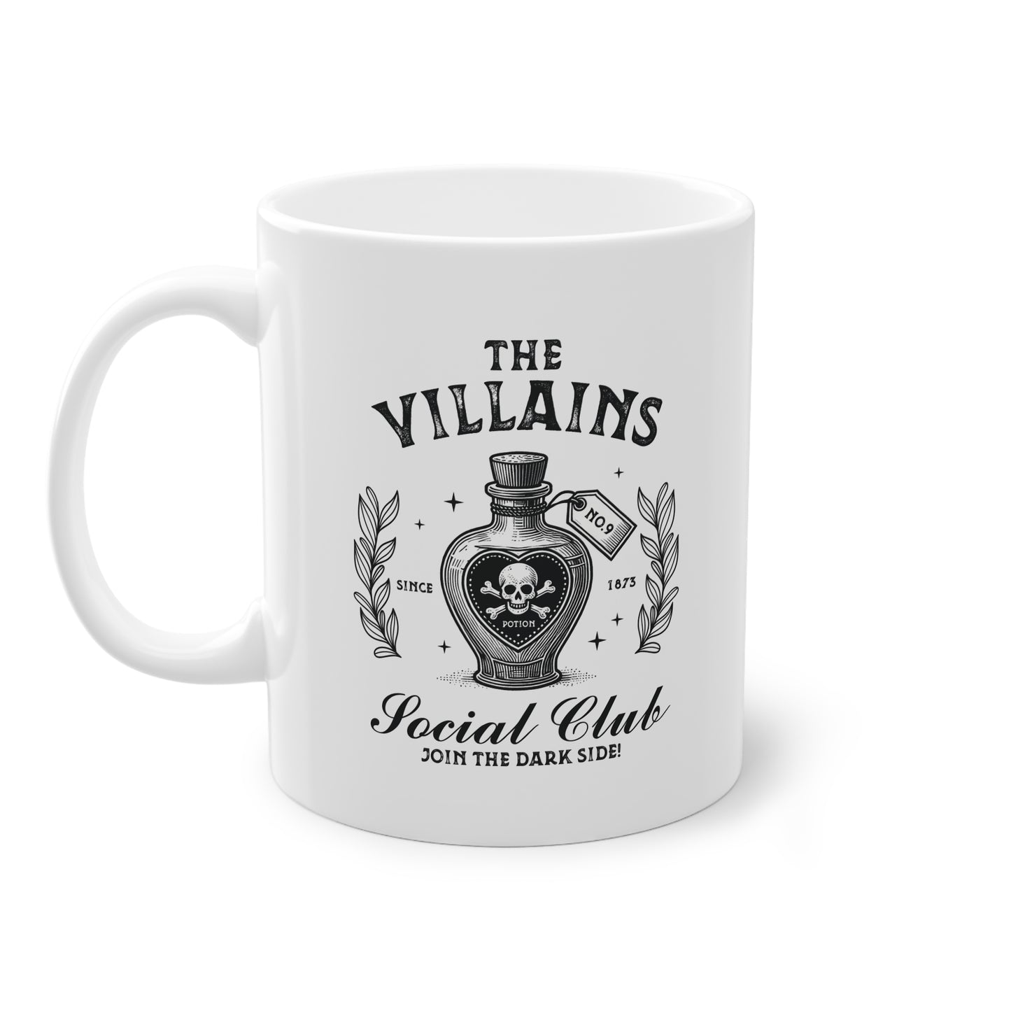 Motivtasse  - Villains Social Club - spooky Tasse