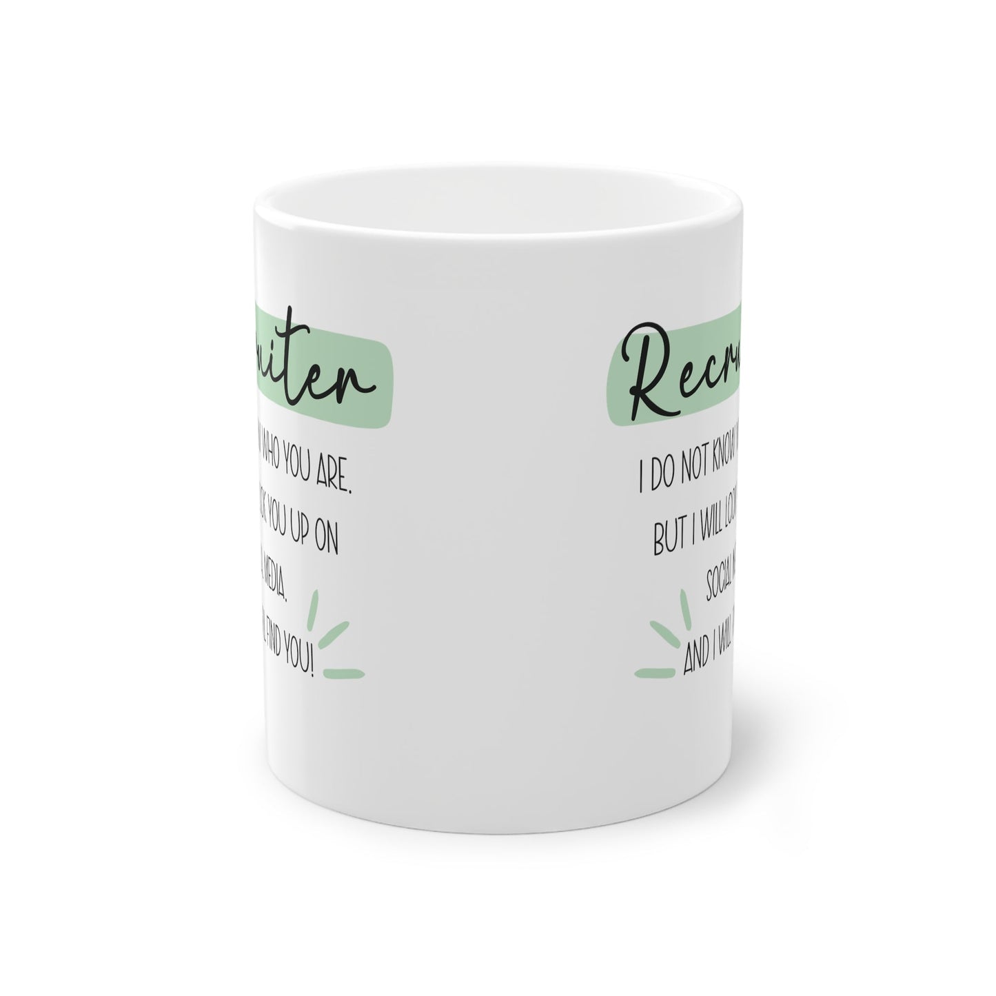 gift mug for recruiter