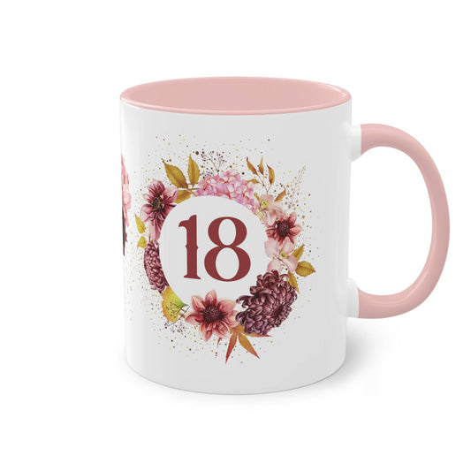 Geschenk Tasse 18. Geburtstag persönliche individuelle Geschenke Tassentante