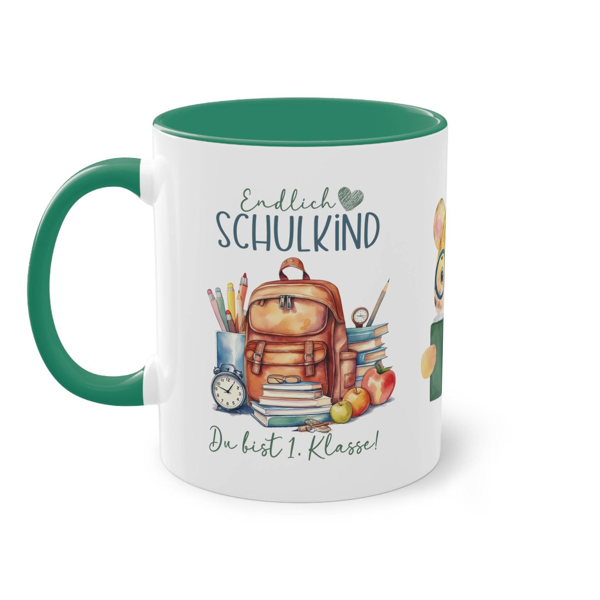 Motivtasse Tasse ein liebevolles Geschenk zur Einschulung bunt unisex