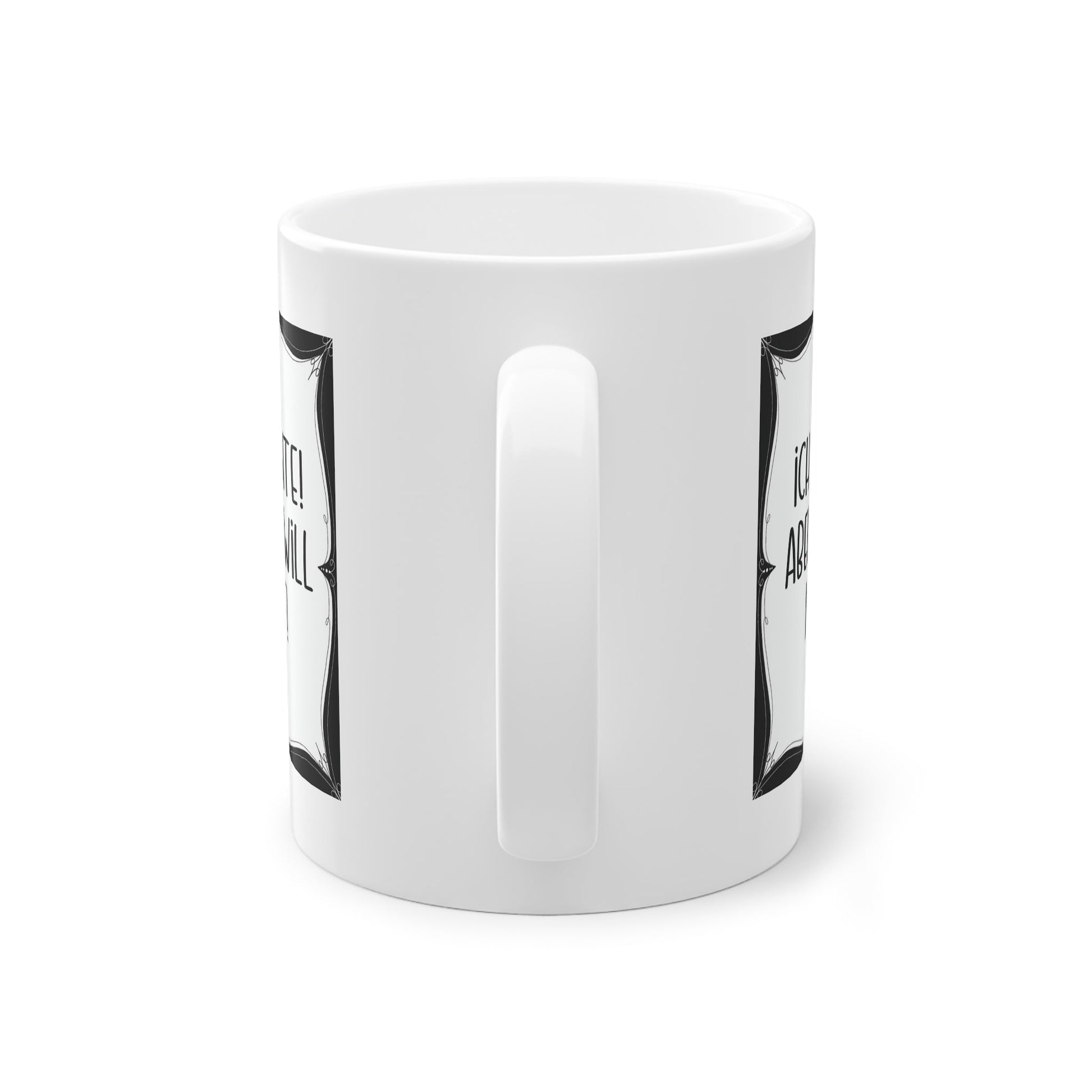 Sarkastische Tasse mit witzigem Spruch in schwarz weiß. Geschenk für Kollegen, Familie und Freunde.