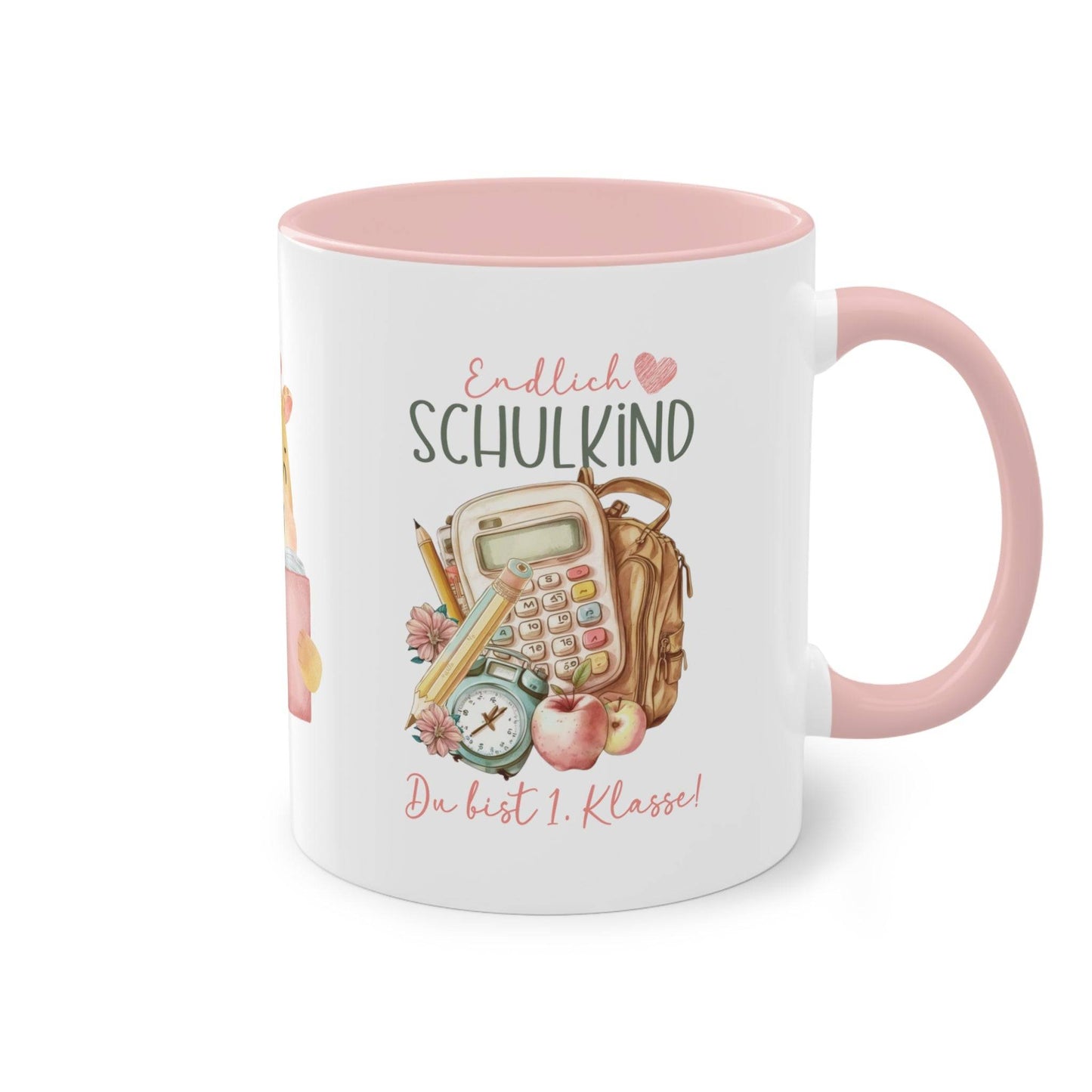 Motivtasse Tasse ein liebevolles Geschenk zur Einschulung bunt unisex