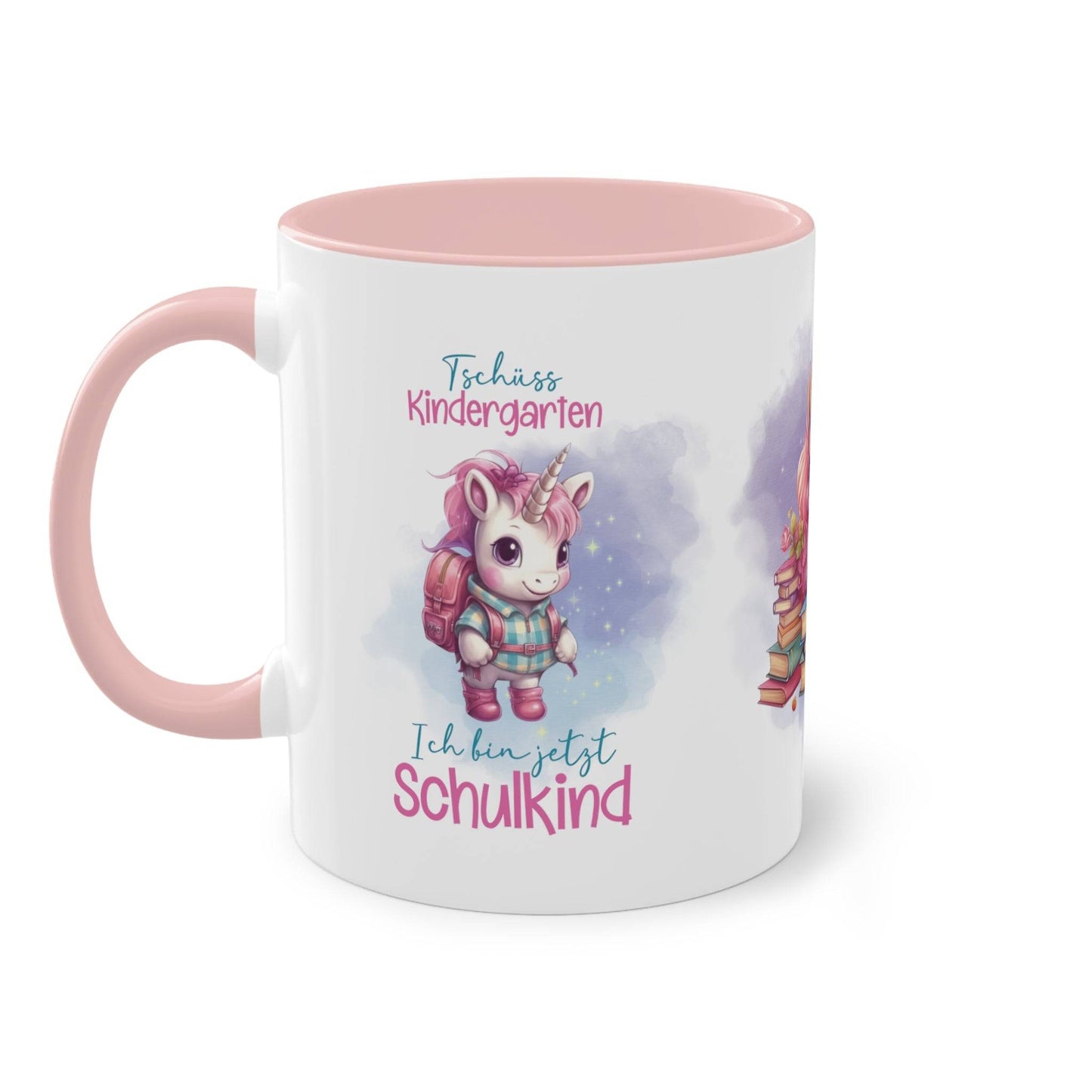 Motivtasse Tasse ein liebevolles Geschenk zur Einschulung bunt unisex