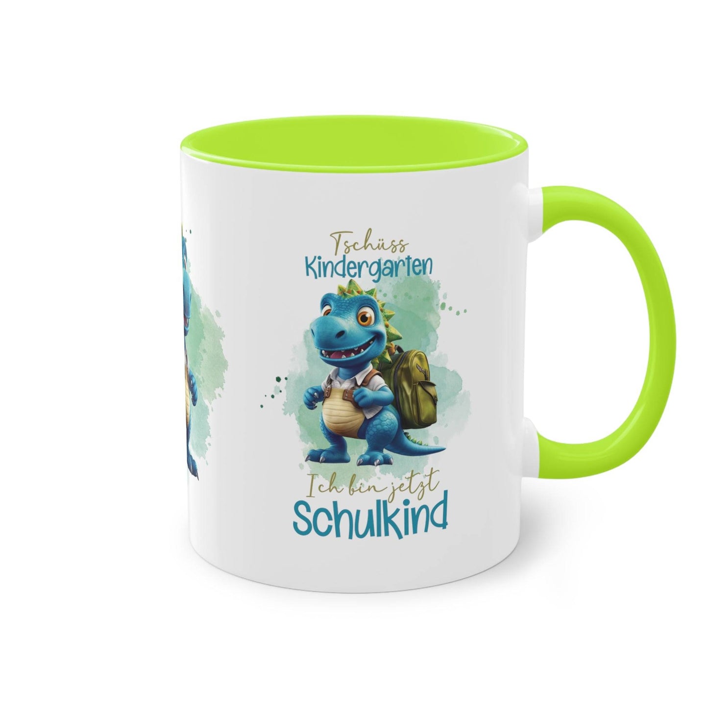 Motivtasse Tasse ein liebevolles Geschenk zur Einschulung bunt unisex