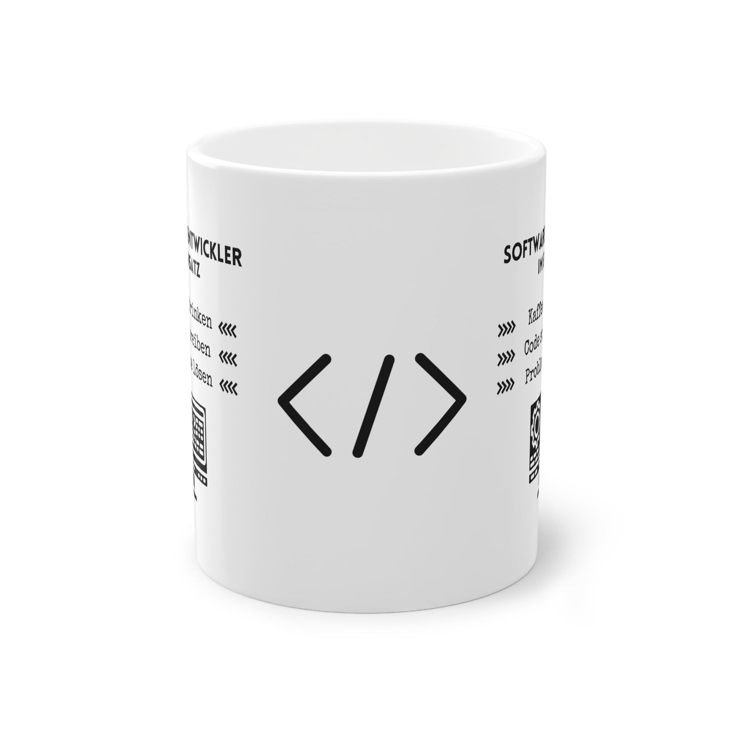 Entwickle deinen Kaffee-Code mit unserer Tasse für Softwareentwickler! Witziges Geschenk für Programmierer. Ideal auch als Geschenk für einen Softwareentwickler