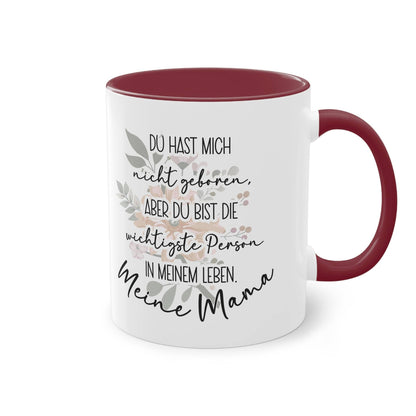 Muttertag Geschenk für Stiefmutter. Entdecke das perfekte Muttertags-Geschenk: die Wahlmama Kaffeetasse von Tassentante. Shoppe jetzt bei Tassentante.