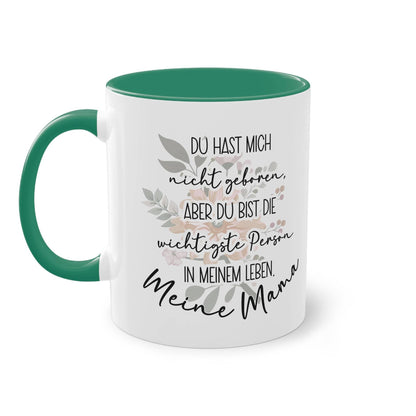 Muttertag Geschenk für Stiefmutter. Entdecke das perfekte Muttertags-Geschenk: die Wahlmama Kaffeetasse von Tassentante. Shoppe jetzt bei Tassentante.