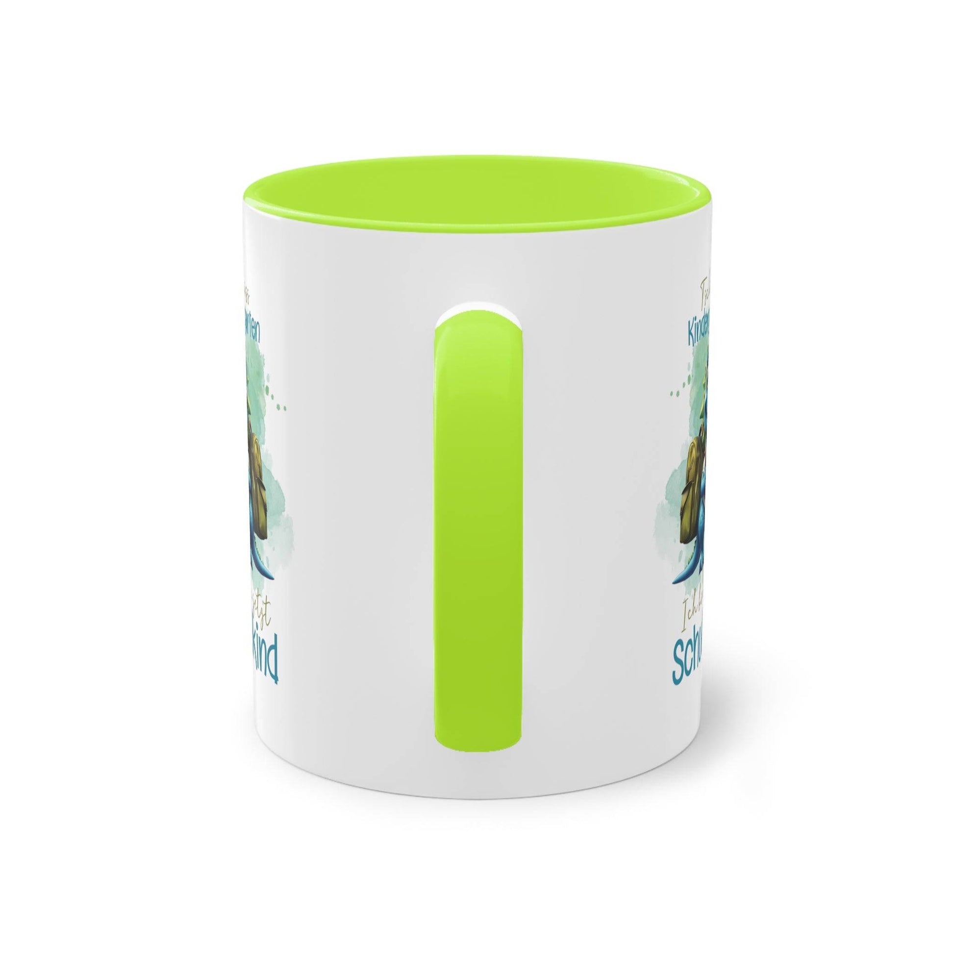 Motivtasse Tasse ein liebevolles Geschenk zur Einschulung bunt unisex