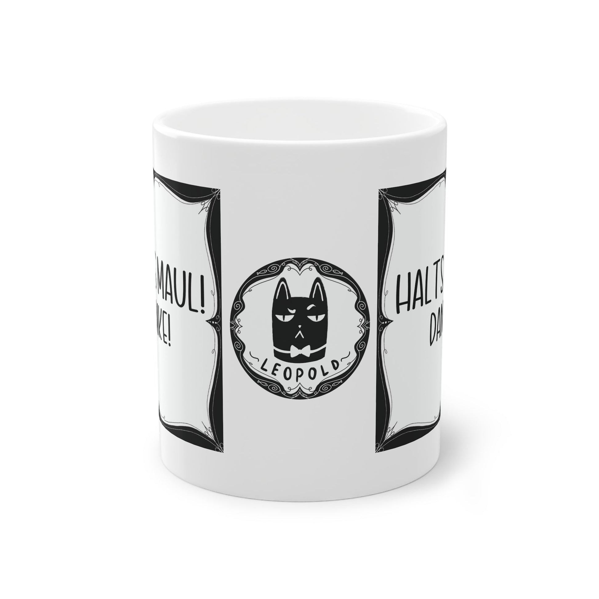 Sarkastische Tasse mit witzigem Spruch in schwarz weiß. Geschenk für Kollegen, Familie und Freunde.