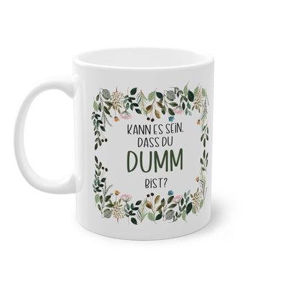 a white coffee mug with a quote on it