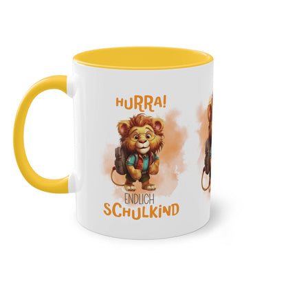 Motivtasse Tasse ein liebevolles Geschenk zur Einschulung bunt unisex