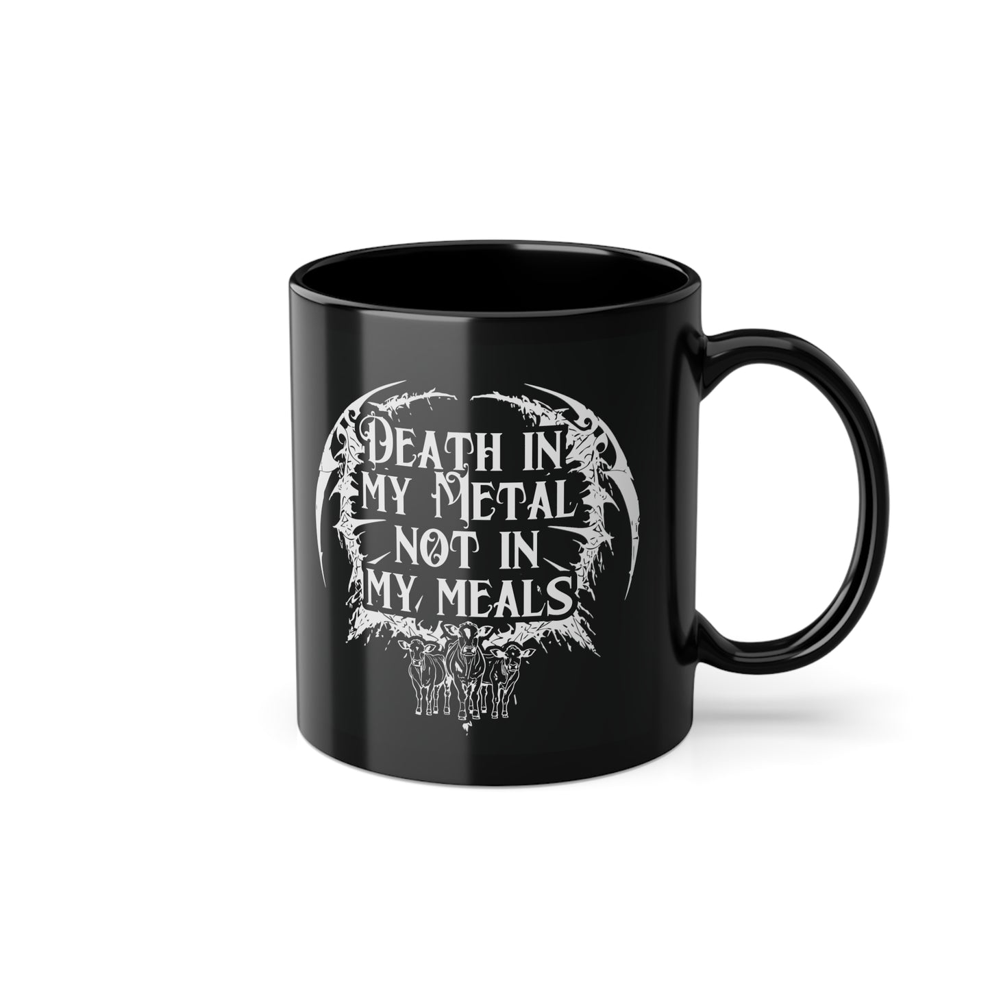 Tasse - death in my metal but not in my meals