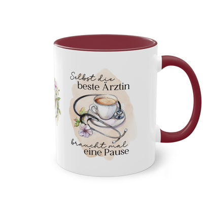 Tasse - Geschenk für Ärztin