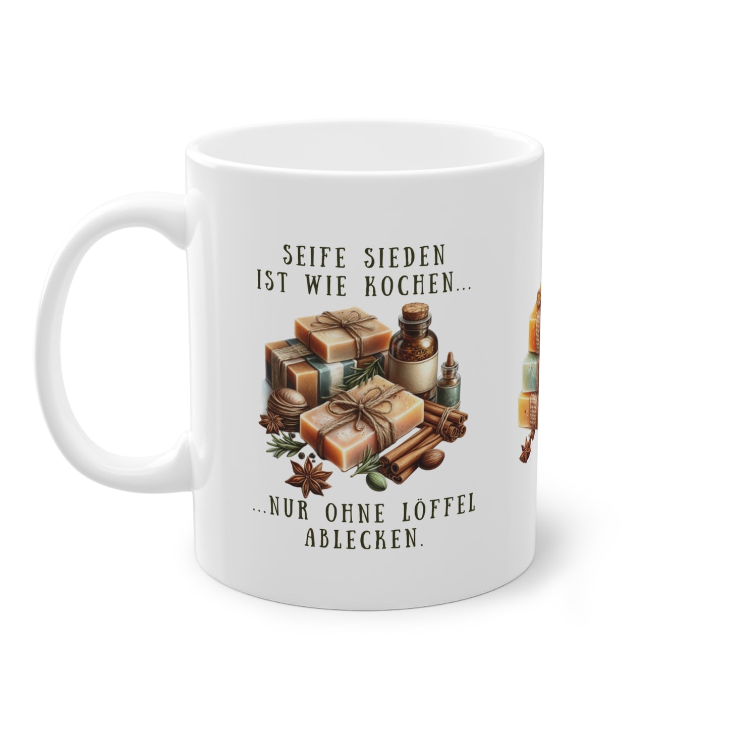 Tasse Seife sieden