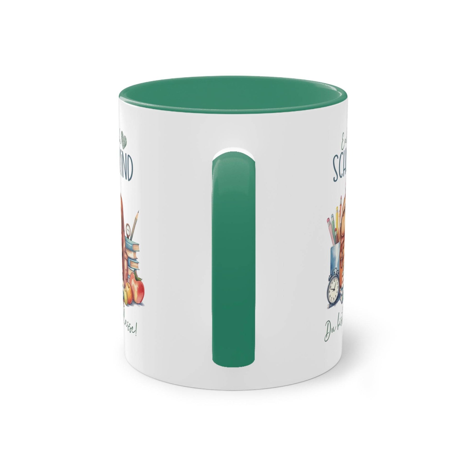 Motivtasse Tasse ein liebevolles Geschenk zur Einschulung bunt unisex