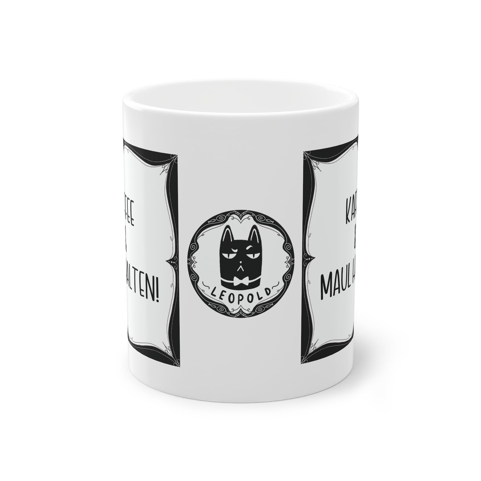 Sarkastische Tasse mit witzigem Spruch in schwarz weiß. Geschenk für Kollegen, Familie und Freunde.