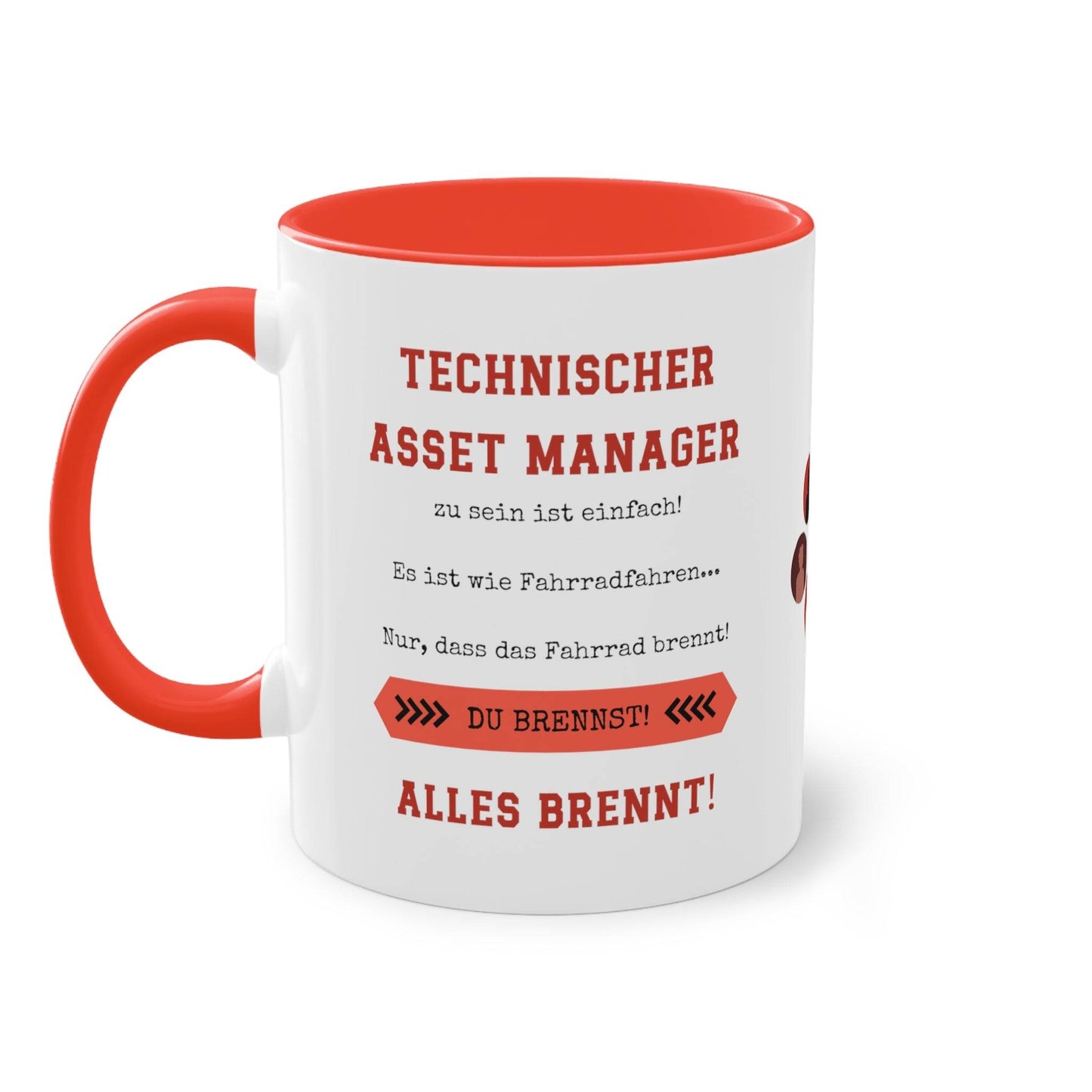 Hebe die Stimmung im Büro mit dieser humorvollen Tasse für technische Asset Manager! Das ideale Geschenk für technischen Asset Manager. Auch als Wichtelgeschenk