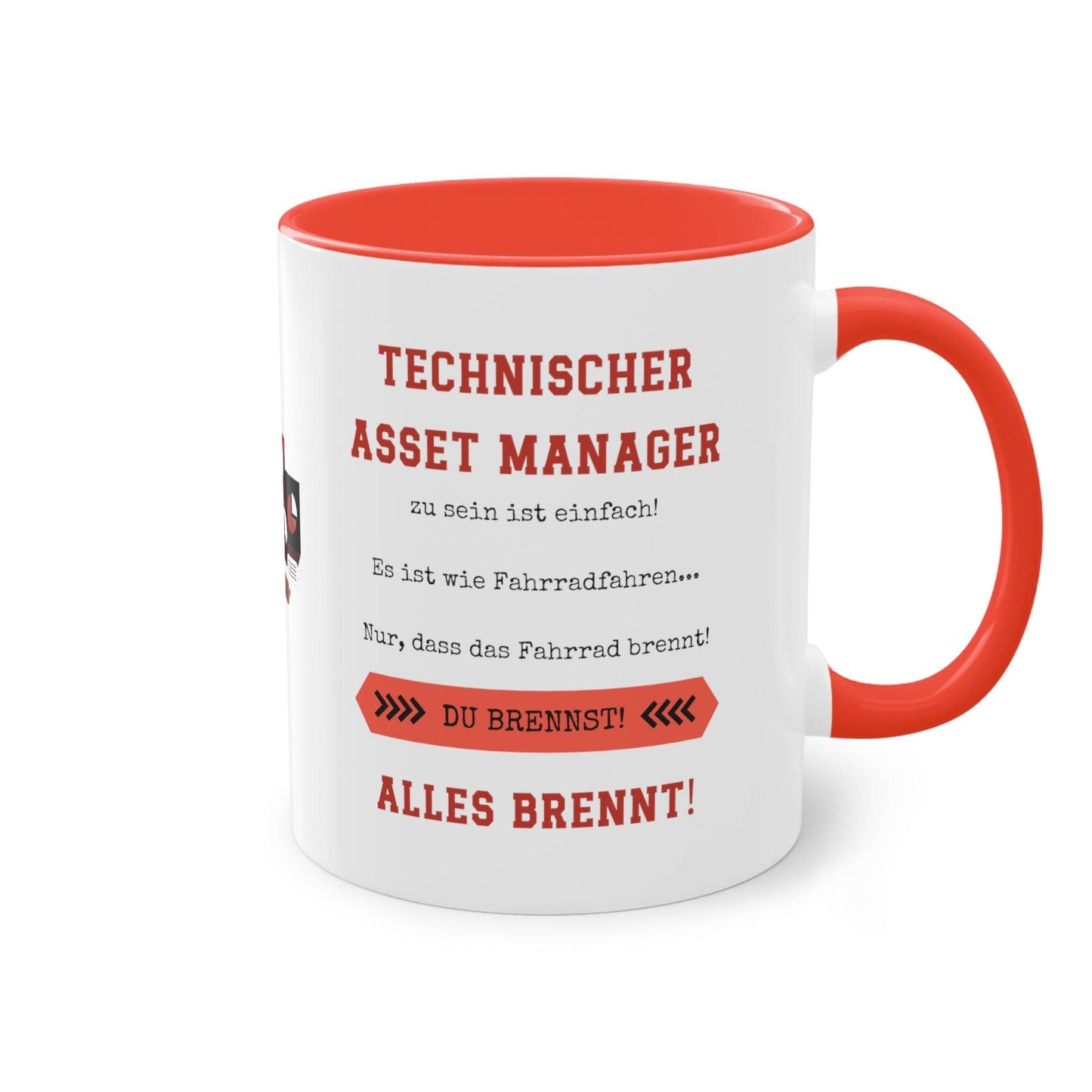 Hebe die Stimmung im Büro mit dieser humorvollen Tasse für technische Asset Manager! Das ideale Geschenk für technischen Asset Manager. Auch als Wichtelgeschenk