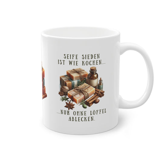 Tasse Seife sieden