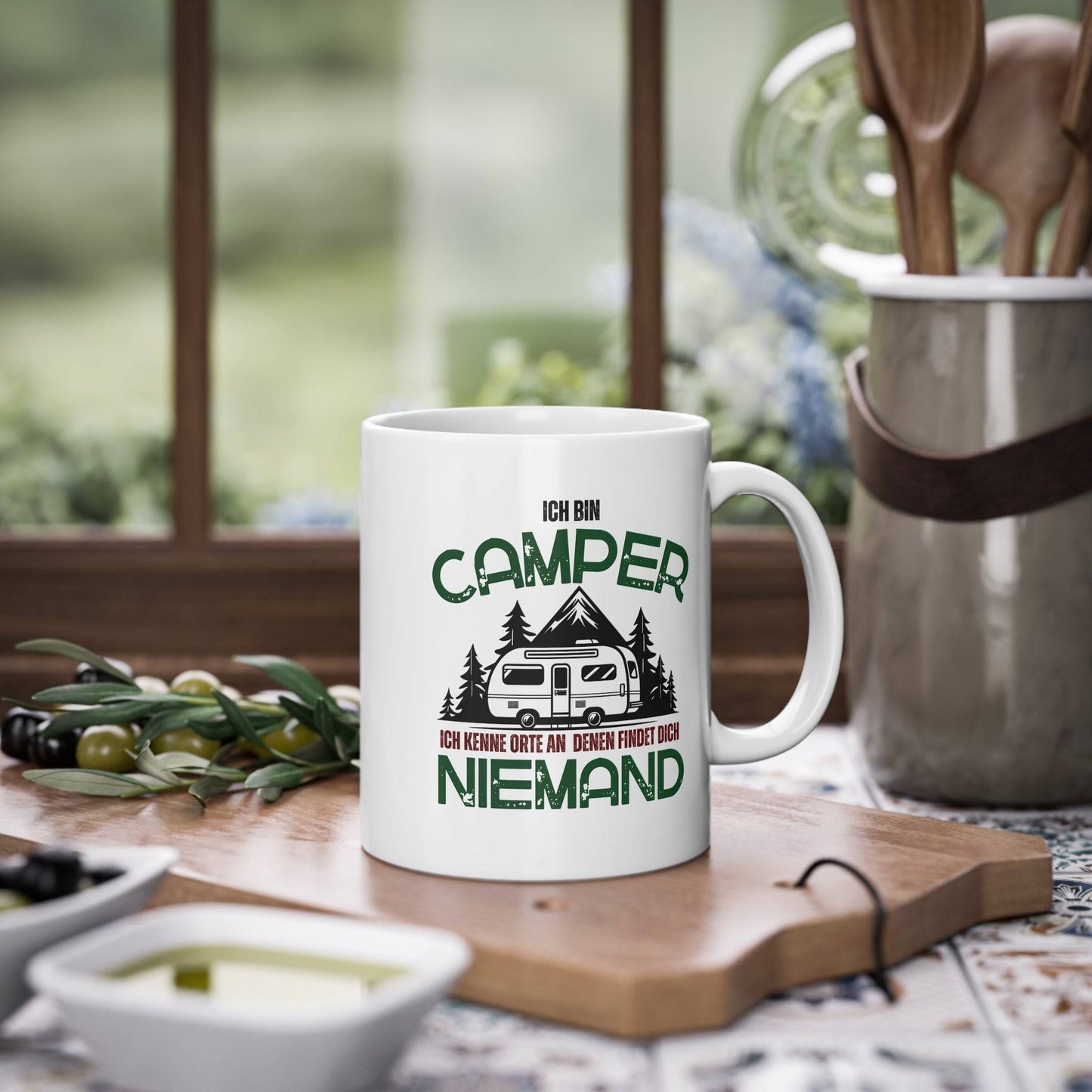 Campingtasse für Papa. Für Abenteurer und Camping-Enthusiasten präsentieren wir unsere witzige Camper-Tasse mit witzigem Spruch. Shoppe jetzt Sprüche Tassen