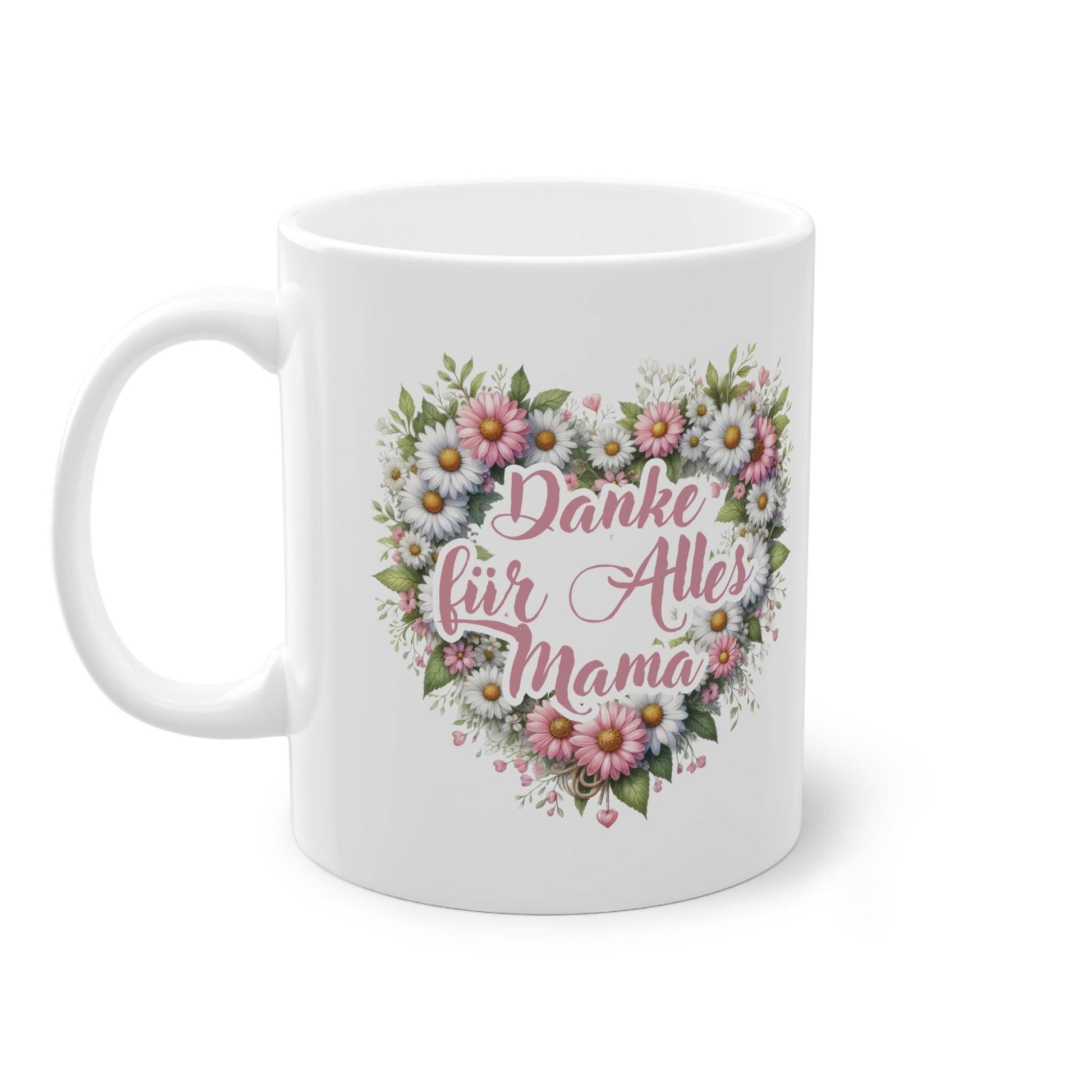 Beste Mama Tasse - Muttertag Geschenk - Motivtasse mit Herz und Text beste Mama der Welt