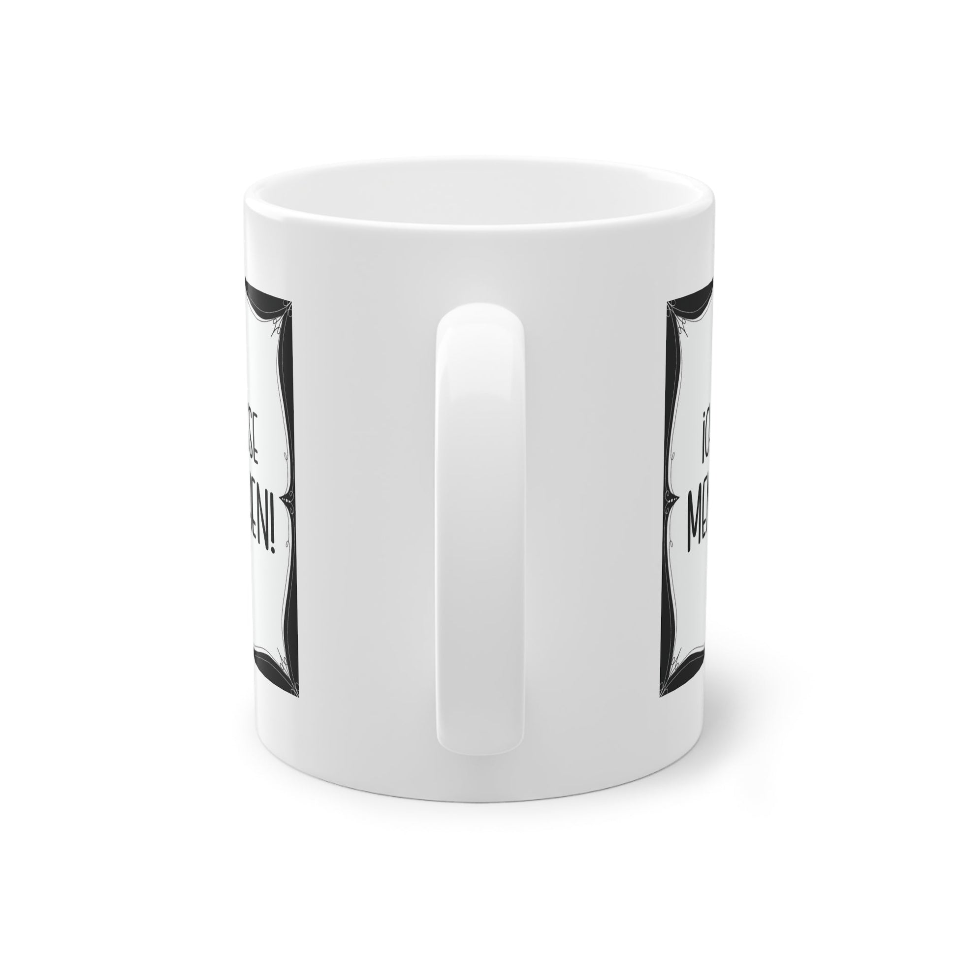 Sarkastische Tasse mit witzigem Spruch in schwarz weiß. Geschenk für Kollegen, Familie und Freunde.