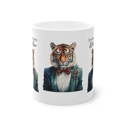 Motivtasse - Weihnachten - Tiger - Witzige Weihnachtstasse 