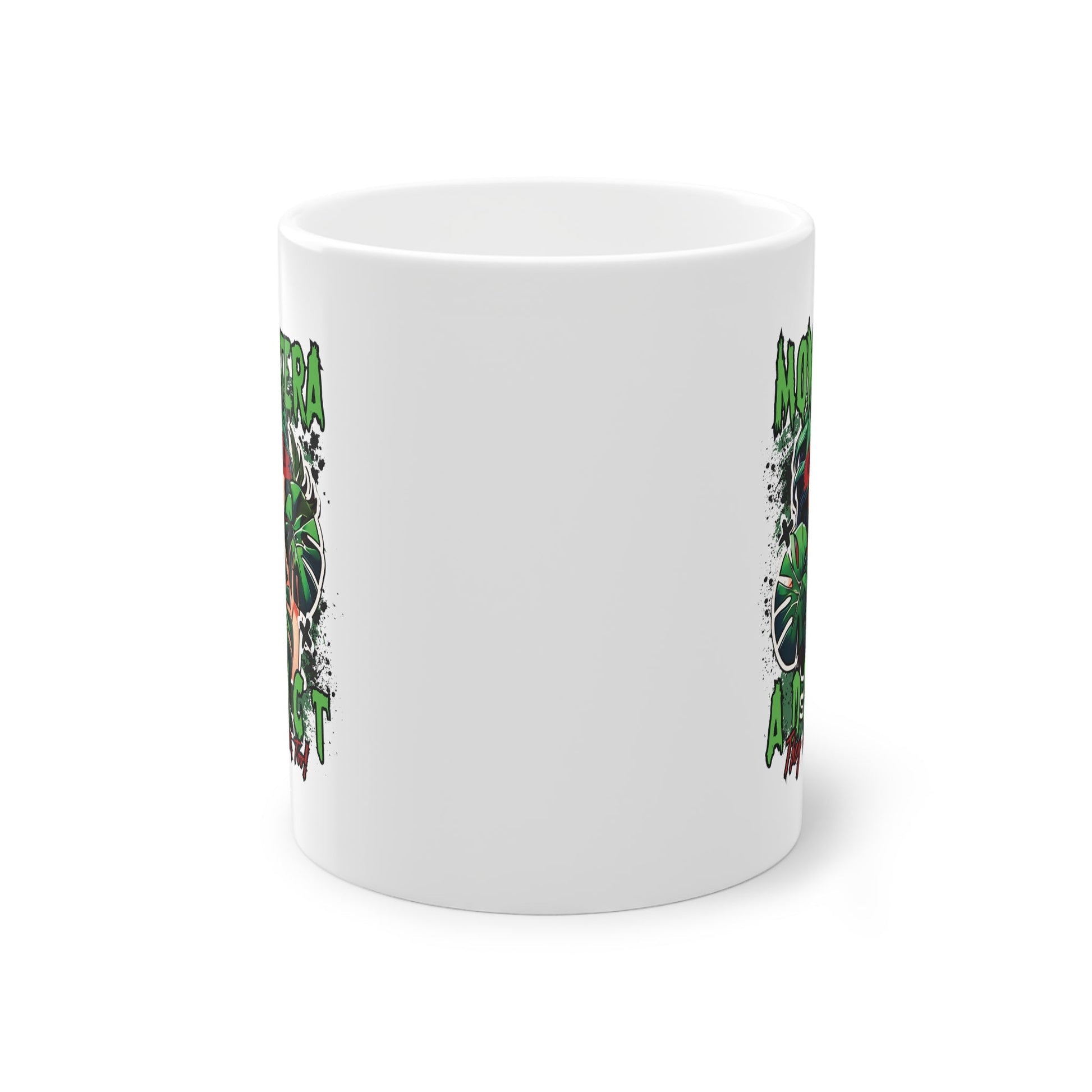 Tasse für Pflanzenfans mit Monstera Aufdruck