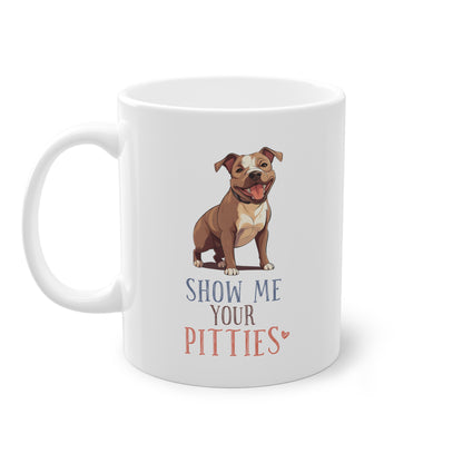 Tasse - Pitbull Terrier - Pittie -  Tasse für Kampfschmuser Fans