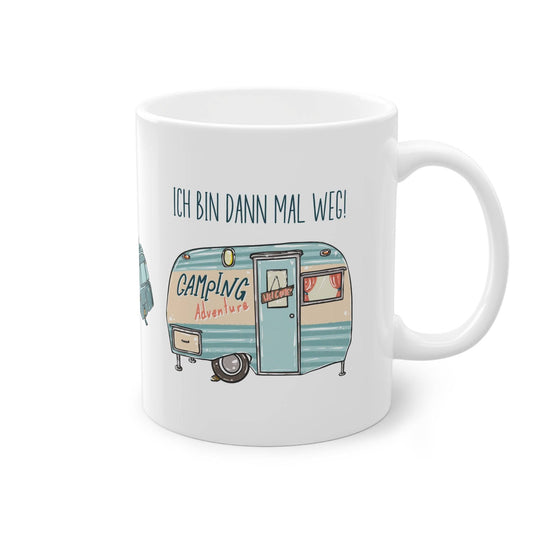 Entdecke die Freiheit des Campings mit unserer individuell gestalteten Tasse, als Geschenk für Campingfreunde. Shoppe jetzt Geschenke auf www.tassentante.com